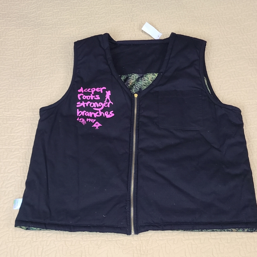 LRG Reversible Branches Camo vest size  XXL - Picture 10 of 16